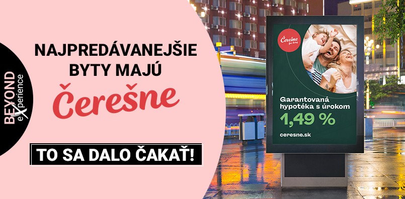 Najpredávanejšie byty majú Čerešne? To sa dalo čakať!