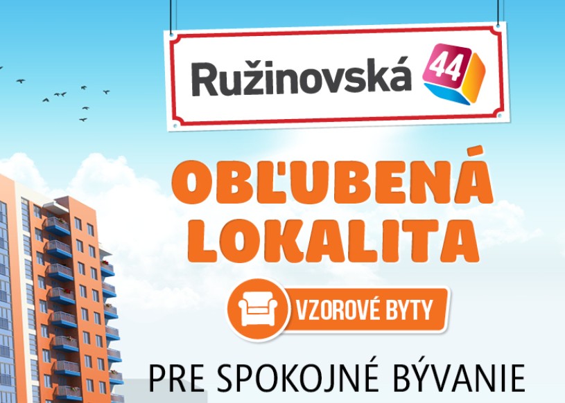 Ružinovská 44 - vzorové byty