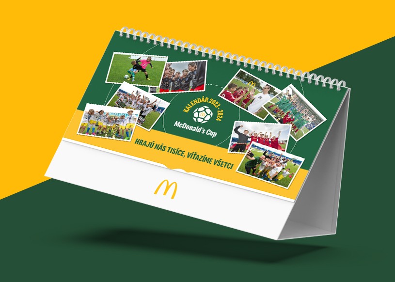 Futbalový kalendár McDonald's