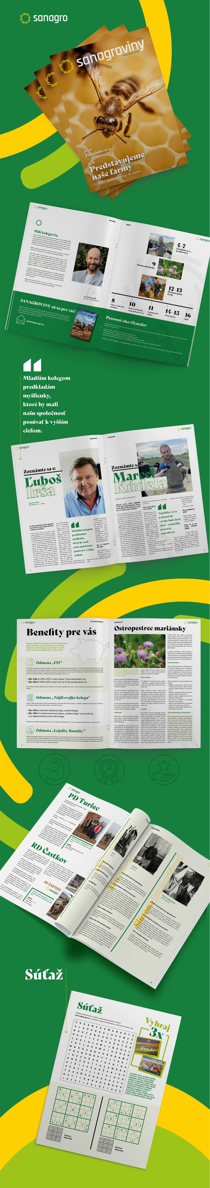 Sanagro Časopis pre zamestnancov